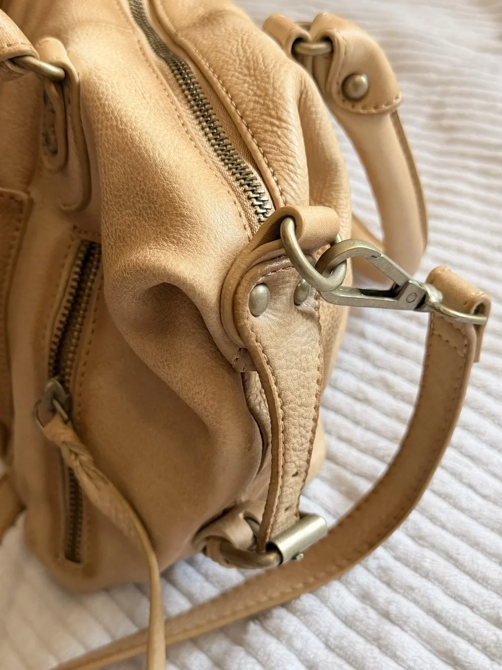 Free People BABY Emerson Handbag In Italian Straw - Picture 9 of 13